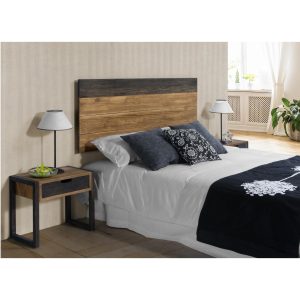 CABECERO ARTEMIS PINO 155 X 60 X 5 NEGRO